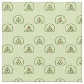 Weave celtique sur tissu vert clair (Fermer)