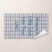 Weave Love   (Serviette à main)