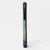 Weave Mandala Blue en Yellow Case-Mate iPhone Case (Achterkant/links)