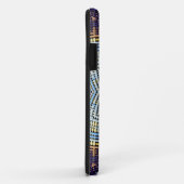 Weave Mandala Blue en Yellow Case-Mate iPhone Case (Achterkant/rechts)