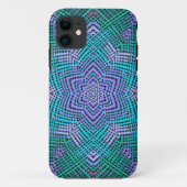Weave Mandala Pink en Blue Case-Mate iPhone Case (Achterkant)