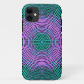 Weave Mandala Pink en Blue Case-Mate iPhone Case (Achterkant)