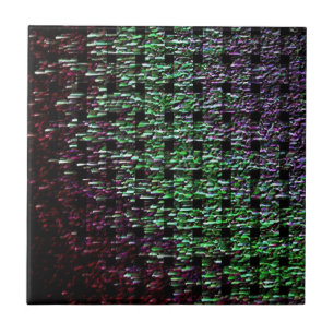 Weave Metalic Paars Green Tegel Tegeltje