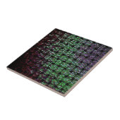 Weave Metalic Paars Green Tegel Tegeltje (Zijkant)