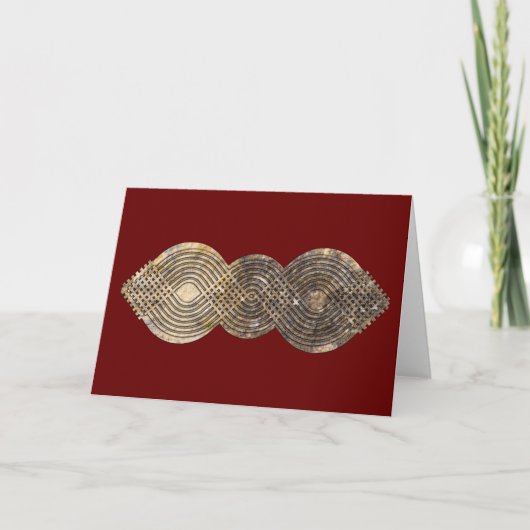 Weave Patroon Kaart (Voorkant)