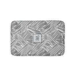 Weave Pattern Design Art  Badmat