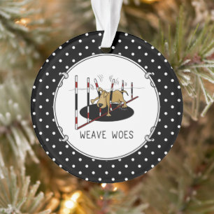 Weave Woes - agilité amusant coincé chien oops