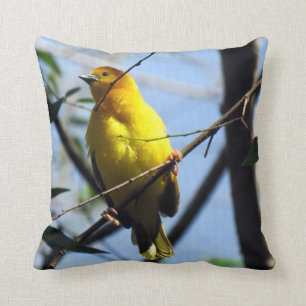 Weaver Bird Pillow Kussen