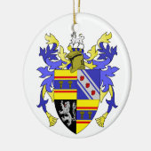 Weaver Coat of Arms Family Crest Keramisch Ornament (Links)
