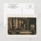 Weaver (F1116) Van Gogh Fine Art Briefkaart (Voorkant / Achterkant)
