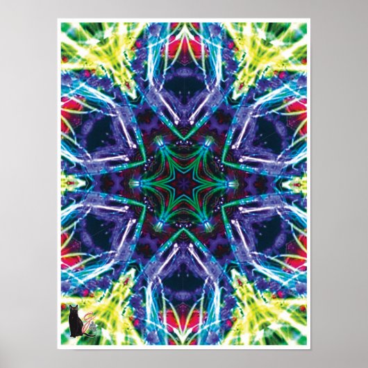 Weaver Kaleidoscope Poster (Voorkant)