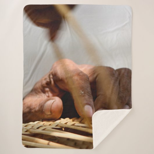 Weaver's Hand Sherpa Deken (Voorkant)