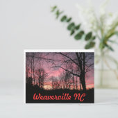 Weaverville NC Briefkaart (Staand voorkant)