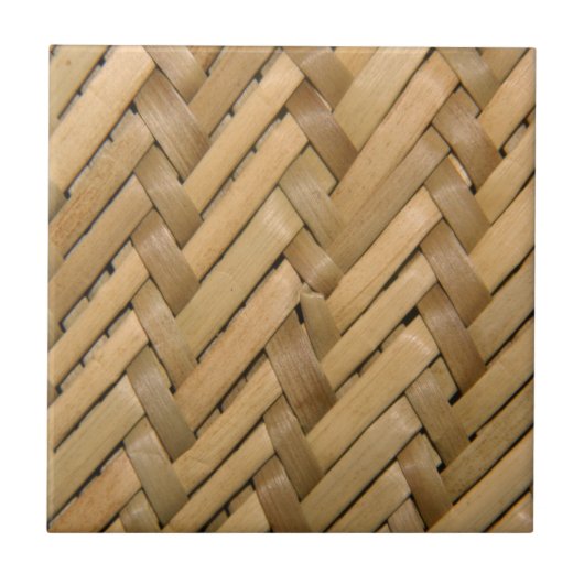 Weavetiel mandje tegeltje (Voorkant)