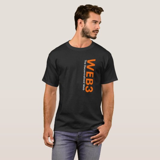 Web3 Crypto Blockchain Nft Internet3 0 Defi Metave T-shirt (Voorkant volledig)