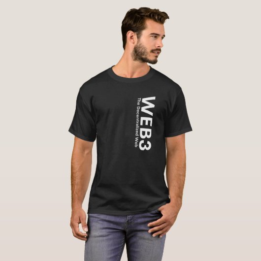 Web3 Crypto Internet3 0 Nft Defi Metave Blockchain T-shirt (Voorkant volledig)