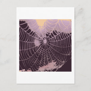 Web abstracte spin briefkaart