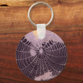 Web abstracte spin sleutelhanger (Voorkant)