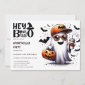 Web | Bats fantômes | Invitations d'anniversaire d (Devant)