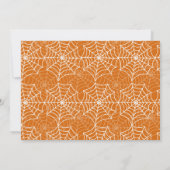 Web | Bats fantômes | Invitations d'anniversaire d (Dos)