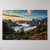 Web boven de bergen poster (Voorkant)