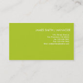 Web Consulting - cartes de visite (Dos)