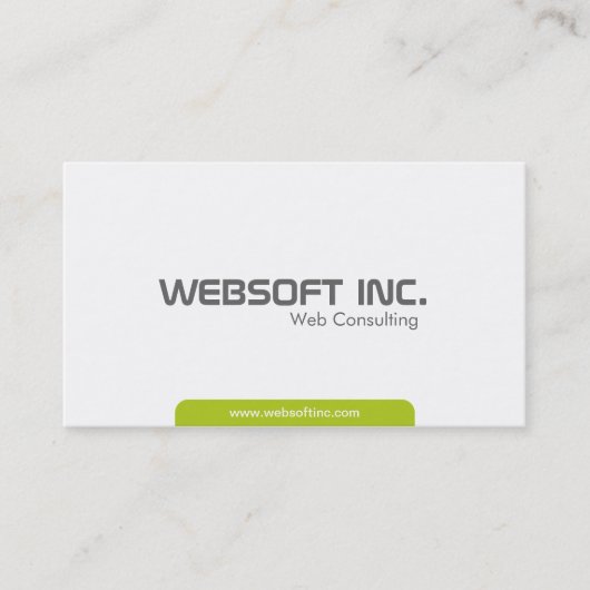 Web Consulting - cartes de visite (Devant)