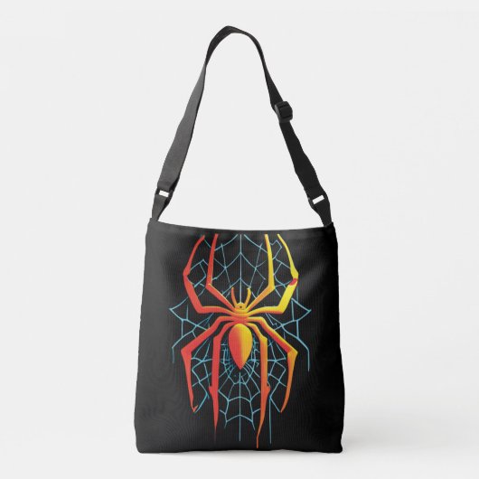 Web Creepy Spider Crossbody Tas (Achterkant)