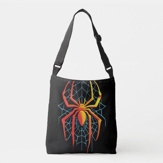 Web Creepy Spider Crossbody Tas (Voorkant)