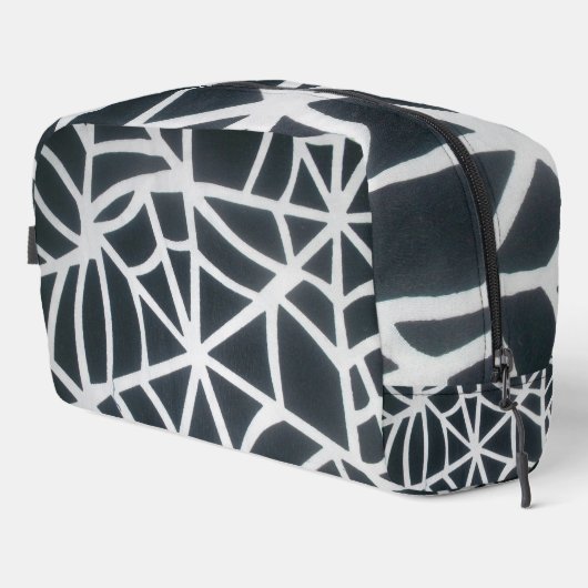 Web de style : Sac d'impression Spiderweb blanc et (Coin droit)