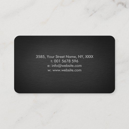 Web de Wyrd et de Runic Alphabet Carte de visite (Dos)