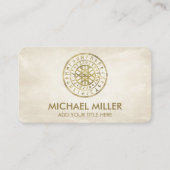 Web de Wyrd et de Runic Alphabet Carte de visite (Devant)