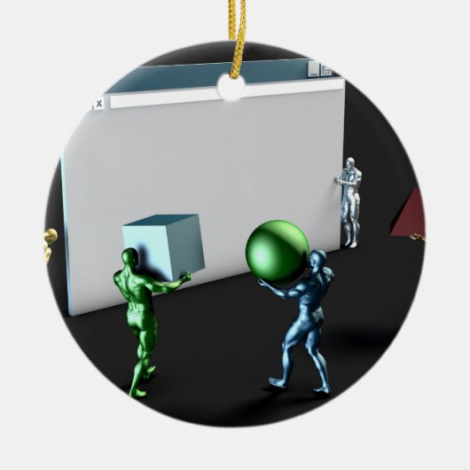 Web Design Services en Business Website Keramisch Ornament (Voorkant)