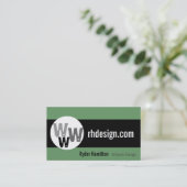 Web Design Visitekaartjes (Staand voorkant)