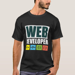 Web Developer Coder Programmer Software Engineer C T-shirt