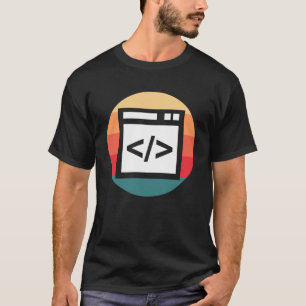 Web Developer Computer Programming Software Ontwik T-shirt