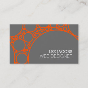 Web Developer Designer Computer Tech Programer Visitekaartje