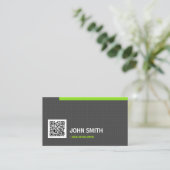 Web Developer - EenvoudigheidsNet QR Code Visitekaartje (Staand voorkant)