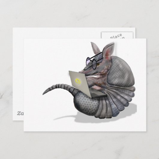 Web dillo briefkaart (Voorkant / Achterkant)