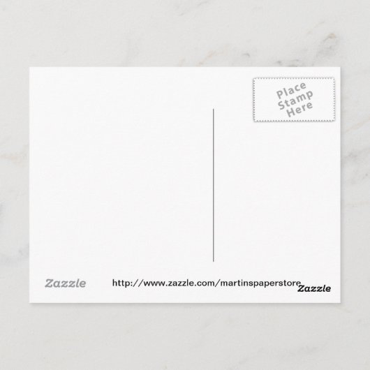 Web en water in Sepia Briefkaart (Achterkant)