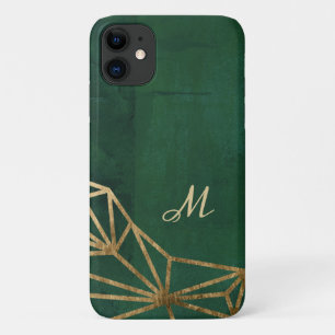 Web Gold en Green Oerwoud iPhone 11 Hoesje