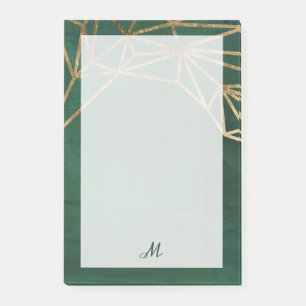 Web Gold en Green Oerwoud Post-it® Notes