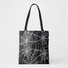Web Gothic voor zwarte en witte Halloween Spider