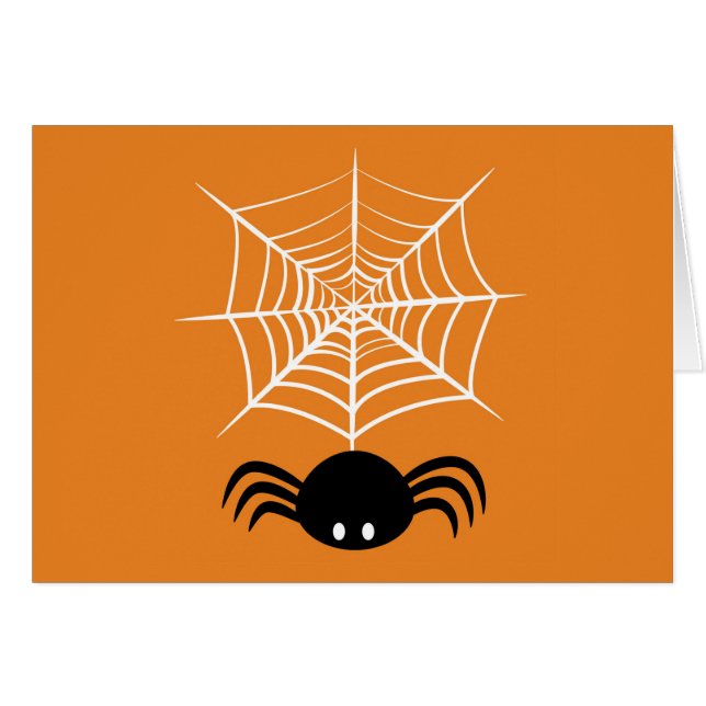 Web Halloween Spider (Voorkant Horizontaal)