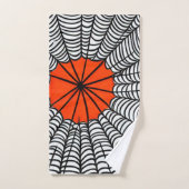 Web Halloween Spider Bad Handdoek (Handdoek)