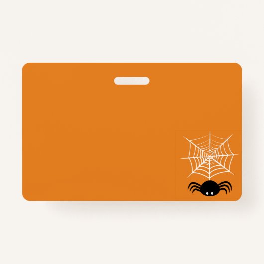 Web Halloween Spider Badge (Voorkant)