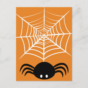 Web Halloween Spider Briefkaart