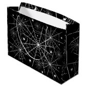 Web Halloween Spider Groot Cadeauzakje (Achterkant Gekanteld)