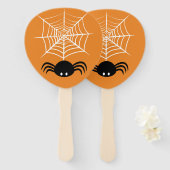 Web Halloween Spider Handwaaier (Voorkant en achterkant)