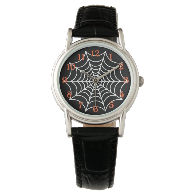 Web Halloween Spider Horloge (Voorkant)